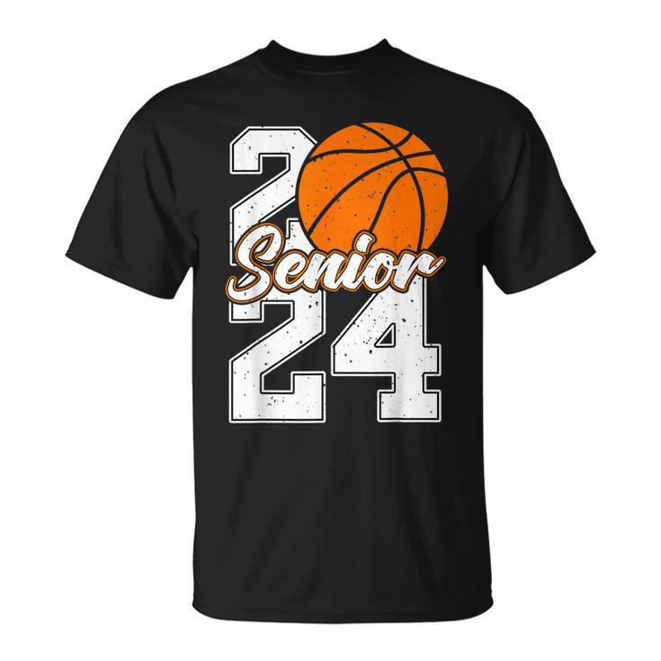 Class Of 2024 Basketball Senior Senior 2024 Basketball T-Shirt