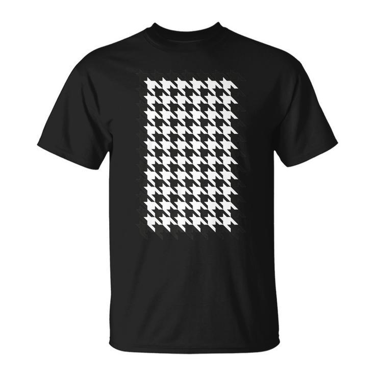 Classic Stylish Fun Fashionable Houndstooth T-Shirt