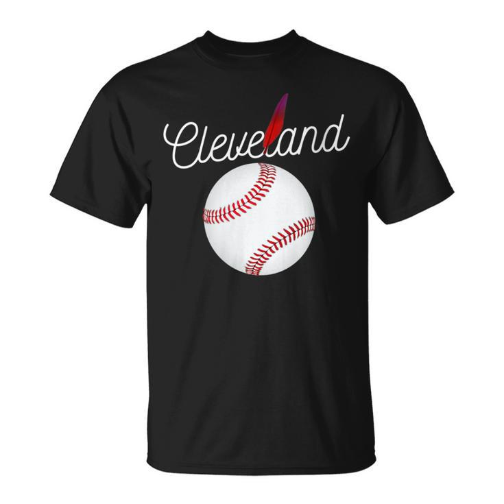 Cleveland Hometown Indian Tribe For Baseball Fans T-Shirt
