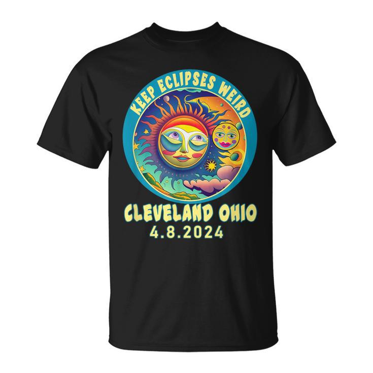 Cleveland Oh Solar Total Eclipse April 2024 Ohio T-Shirt