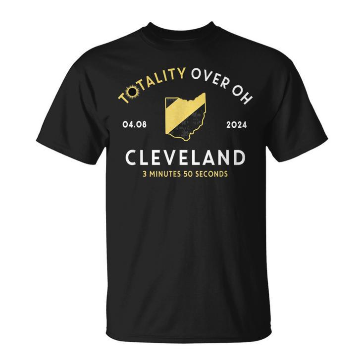 Cleveland Ohio Total Solar Eclipse Totality April 8 2024 T-Shirt