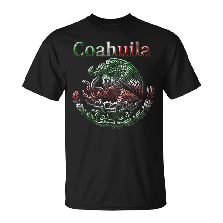 Coahuila Mexican Colt Flag Mexico Mexicano T-Shirt