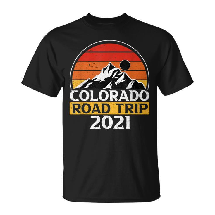 Colorado Road Trip Family Vacation Getaway Denver Matching T-Shirt