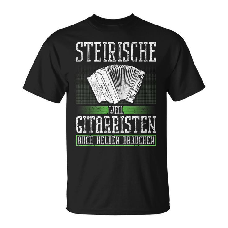 Concertina Styrian Harmonica T-Shirt