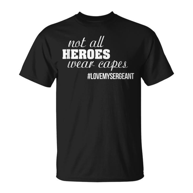 Corrections Officer Love My Corrections Sergeant T-Shirt