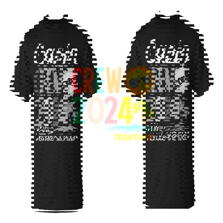 Cousin Crew 2024 Summer Vacation Beach Family Trip Matching T-Shirt