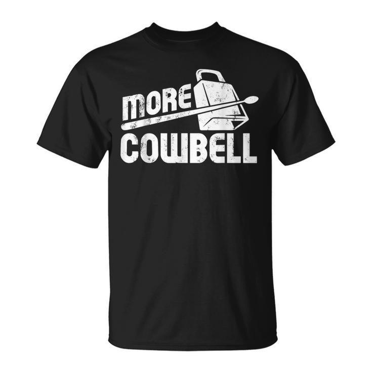 Cow Bell Cowbell Vintage Drummer Cowbell T-Shirt