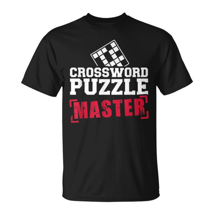 Crossword Puzzle Master T-Shirt
