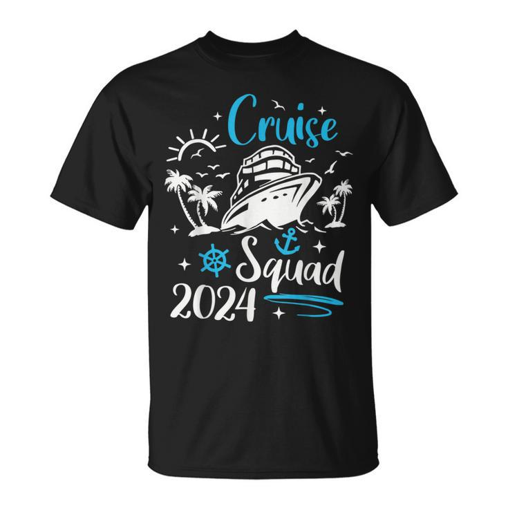 Cruise Squad 2024 Matching Family Vacation Cruise Ship 2024 T-Shirt
