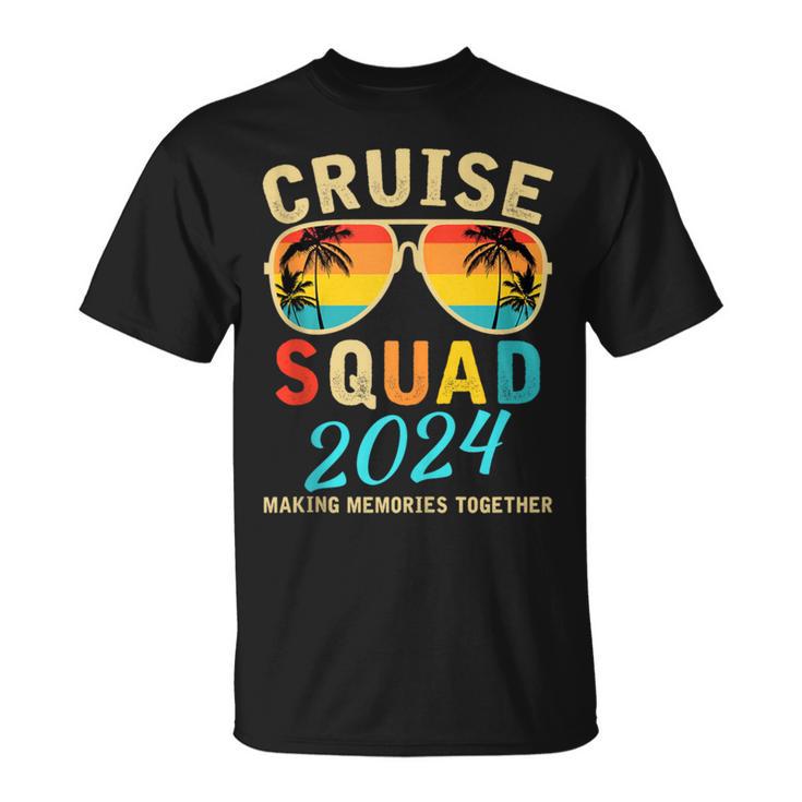 Cruise Squad 2024 Summer Vacation Matching Family Group T-Shirt