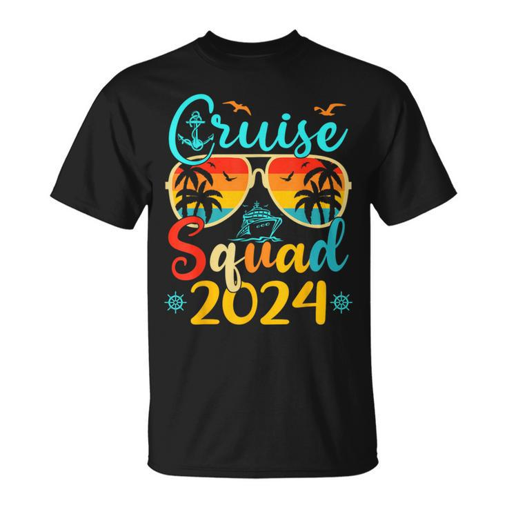 Cruise Squad 2024 Summer Vacation Matching Family Cruise T-Shirt