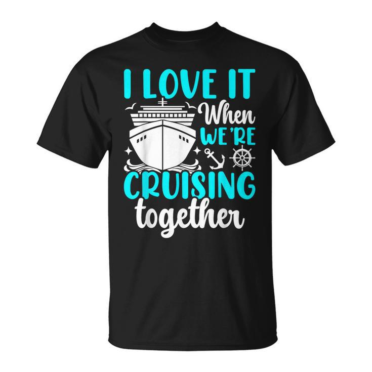 Cruise Trip Ship Summer Vacation Matching Family Group T-Shirt