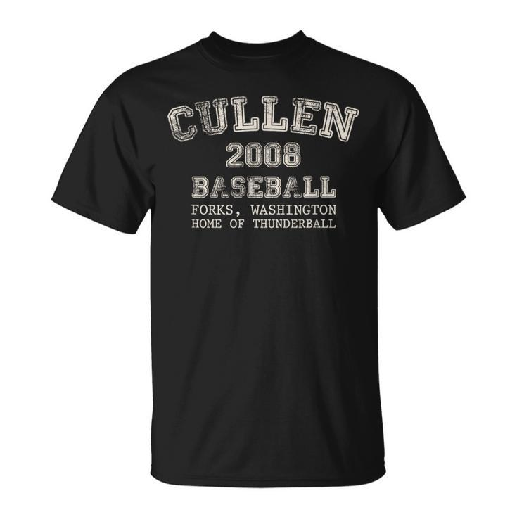 Cullen Baseball Forks Washington T-Shirt