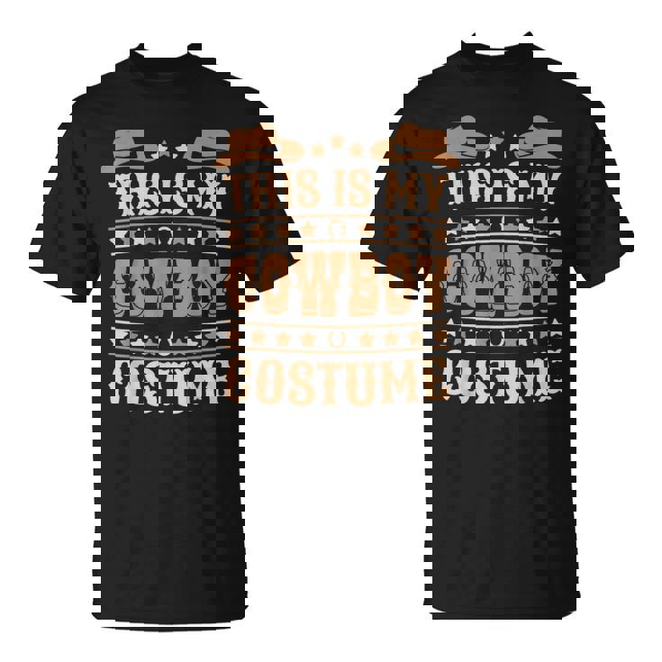 Cute Cowboy Western Cowboy Outfit Boy Kid Cowboy Costume T-Shirt