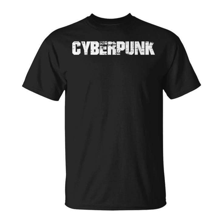 Cyberpunk Future Hi Tech Low Life Sci Fi Neo Retro Japan T-Shirt