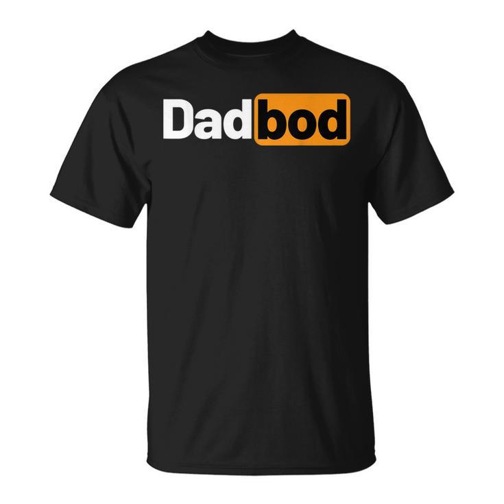 Dad Bod Classic Style Father’S Day  Daddy T-Shirt
