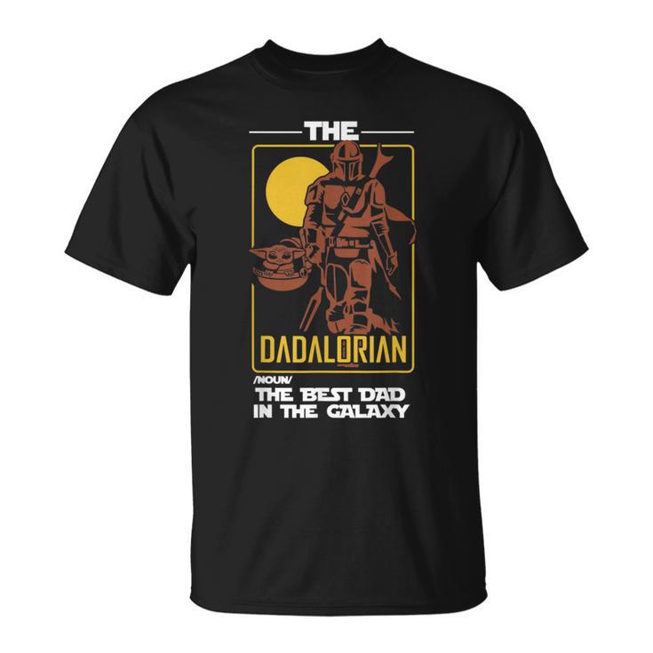 The Dadalorian The Best Dad In The Galaxy T-Shirt