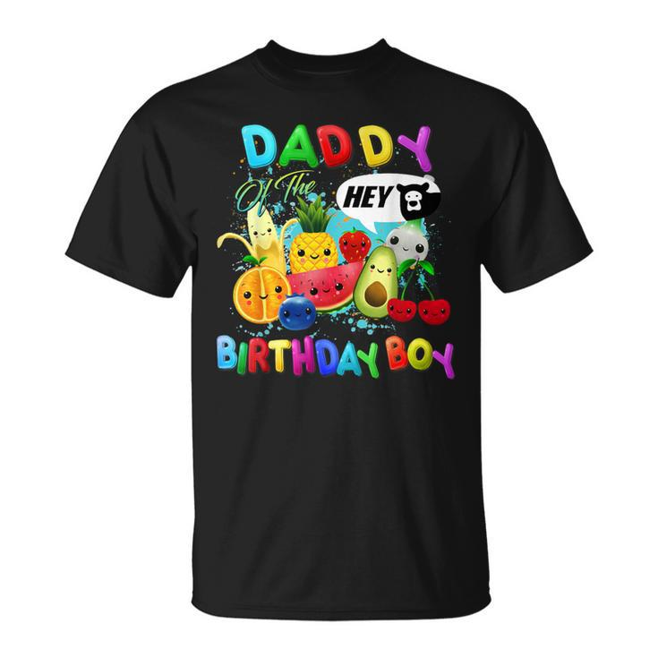 Daddy Of The Birthday Boy Family Fruit Birthday Party T-Shirt