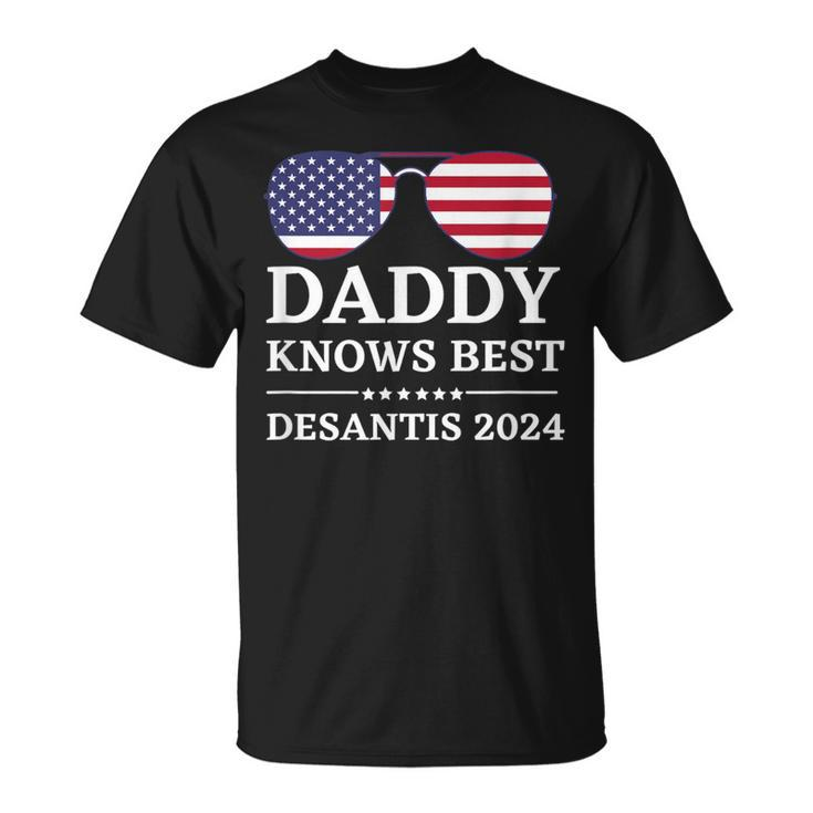 Daddy Knows Best Desantis 2024 Daddy'24 Desantis T-Shirt