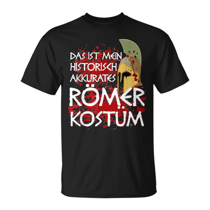 Das Ist Mein Historisch Accurates Roman Costume Black T-Shirt