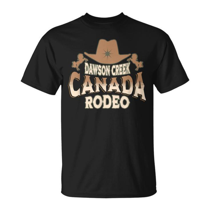 Dawson Creek Canada Rodeo T-Shirt