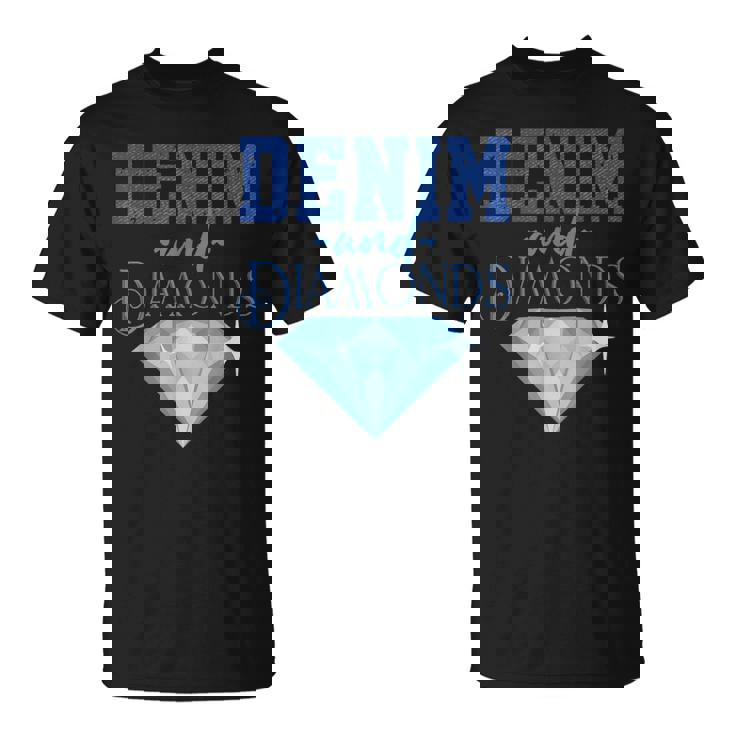 tシャツ Z)「BLINGLEADS」DENIM T-SHIRT/JNF24042 レディース メンズ Z)【BLINGLEADS】DENIM T-SHIRT/JNF24042（Tシャツ/カットソー