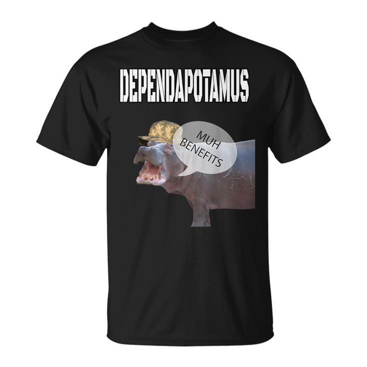 Dependapotamus Dependa Military Meme T-Shirt