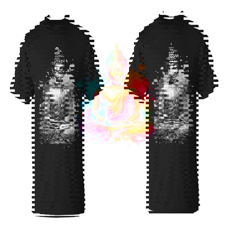 Bouddha Illumination Spirituelle Et Calme Méditations T-Shirt