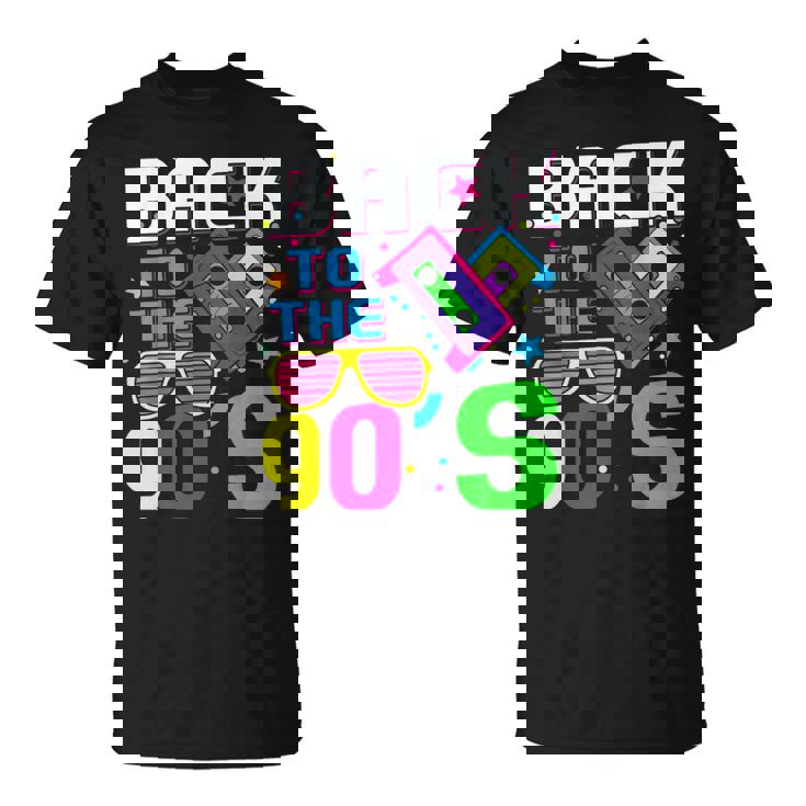 Deuelta A Los Años 90 Y 90 Estilo Retro De Los Años 90 Música Camiseta unisex