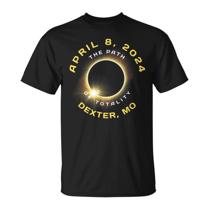 Dexter Missouri Solar Eclipse Totality April 8 2024 T-Shirt