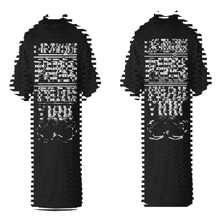 Dia Del Padre Regalos Originales Barba Tatuajes Para Papá Camiseta unisex