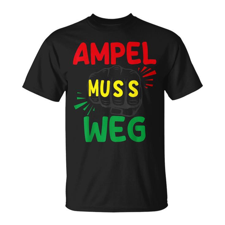 Die Ampel Muss Weg Gray T-Shirt