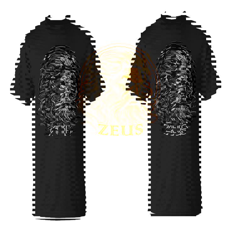 Dieu Grec Ancien Zeus Olympiens De Grèce T-Shirt