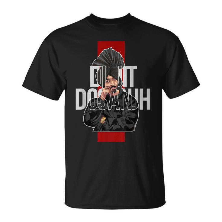 Diljit Dosanjh Punjabi Singer Desi Apparel Punjabi T-Shirt
