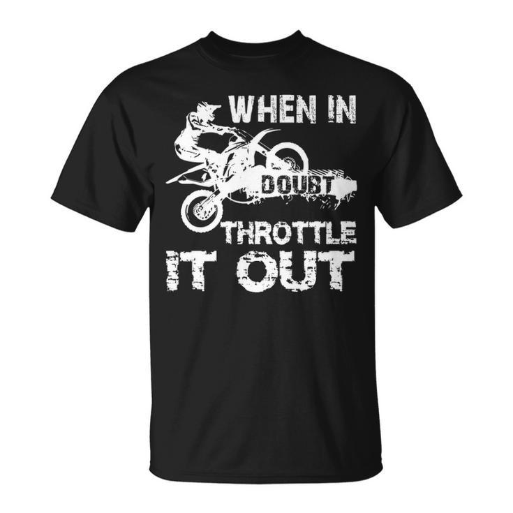 Dirt Bike Motocross Biker Riding Motorcycle Gif T-Shirt