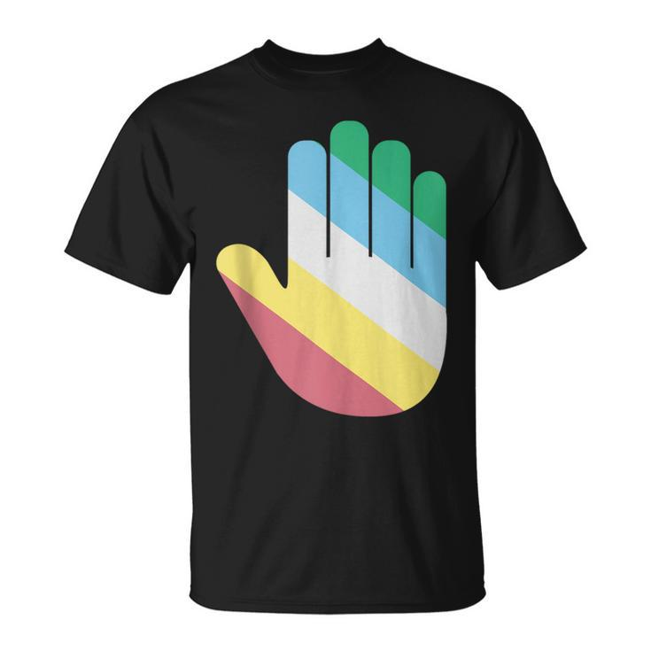 Disability Hand Sign Disabilities Month Disability T-Shirt