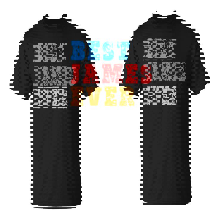 Divertido Diseño De James Ever Camiseta unisex
