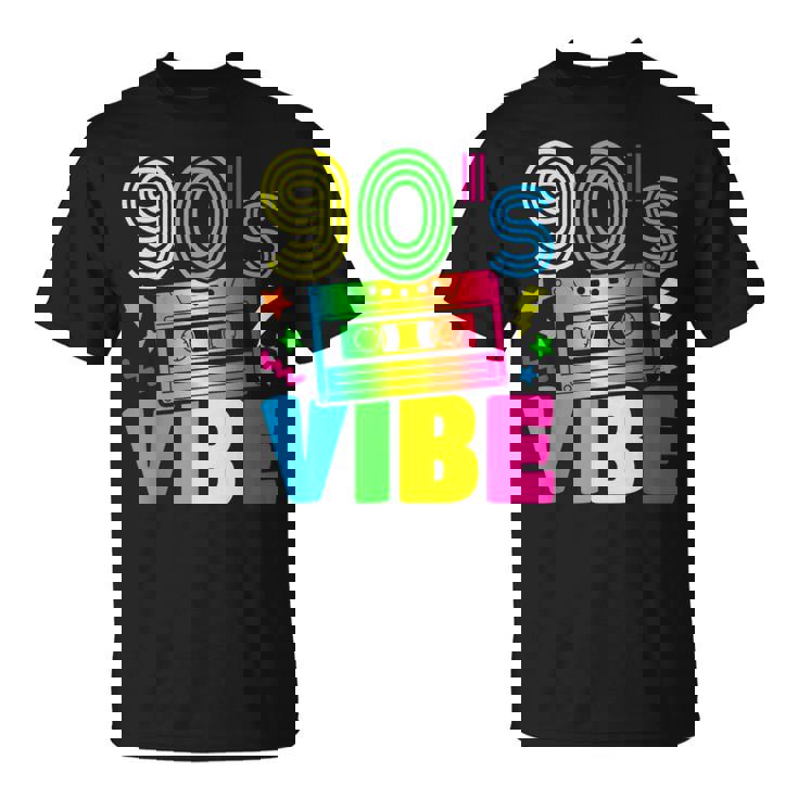 Divertido Disfraz De Los Años 90 Estilo Retro De Los Años 90 Y 90 Camiseta unisex