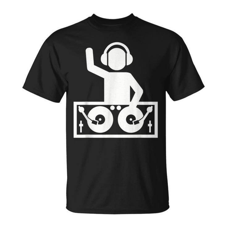 Dj With Turntables T-Shirt