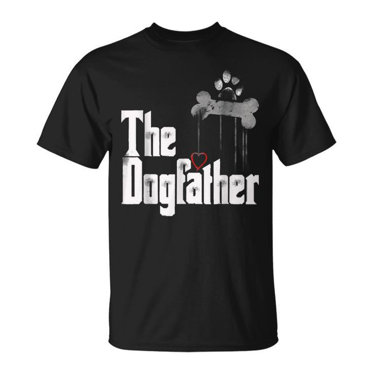 The Dogfather Dad Dog Father's Day T-Shirt