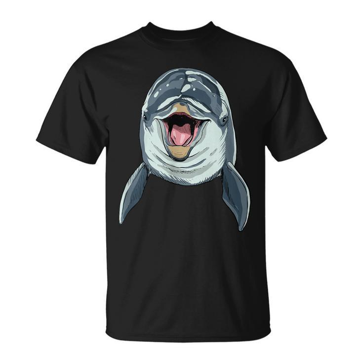 Dolphin Sea Animal Whale Marine Biology Dolphin Lover T-Shirt