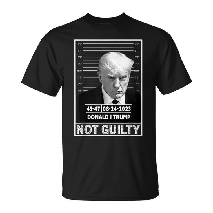 Donald Trump Police Hot Not Guilty President Legend T-Shirt