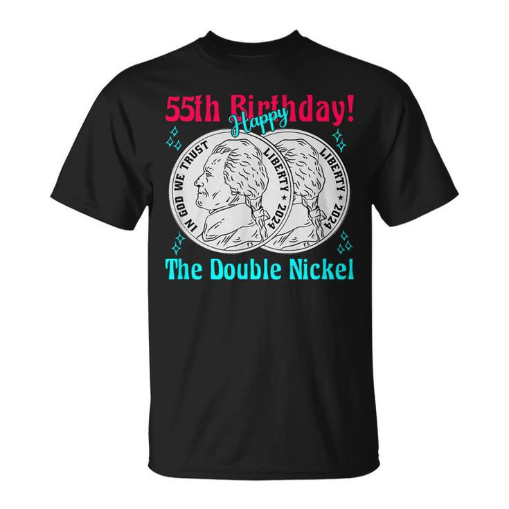 Double Nickel 55Th Birthday Born In 1969 T-Shirt
