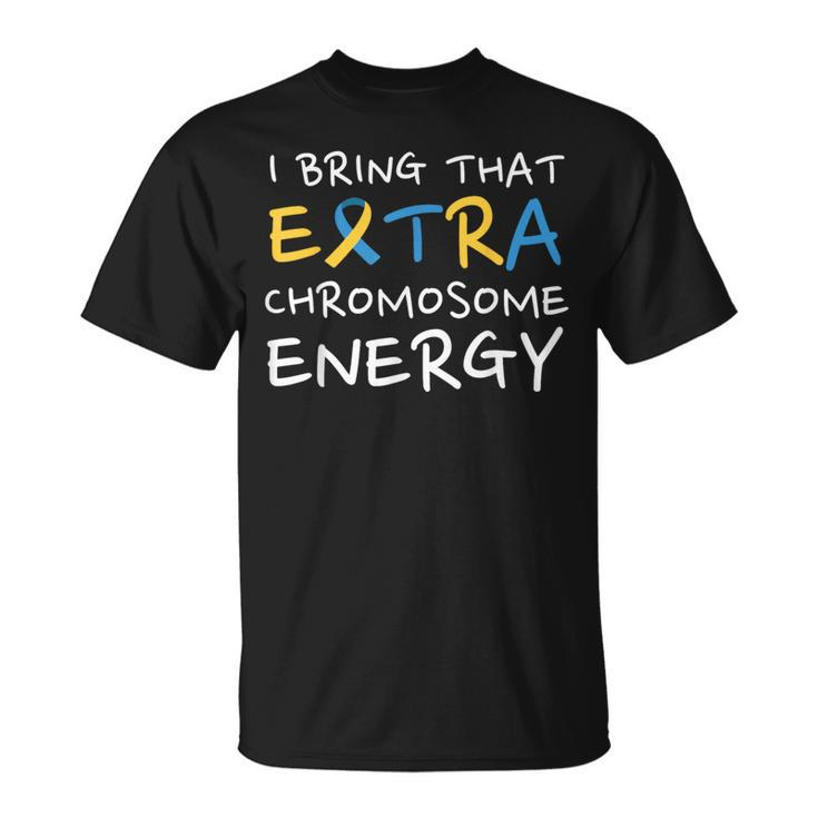 Down Syndrome Awareness Girls Boys Extra Chromosome T-Shirt