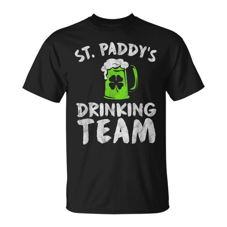 Drinking Team Beer Irish Drink Lucky St Patrick's Day T-Shirt