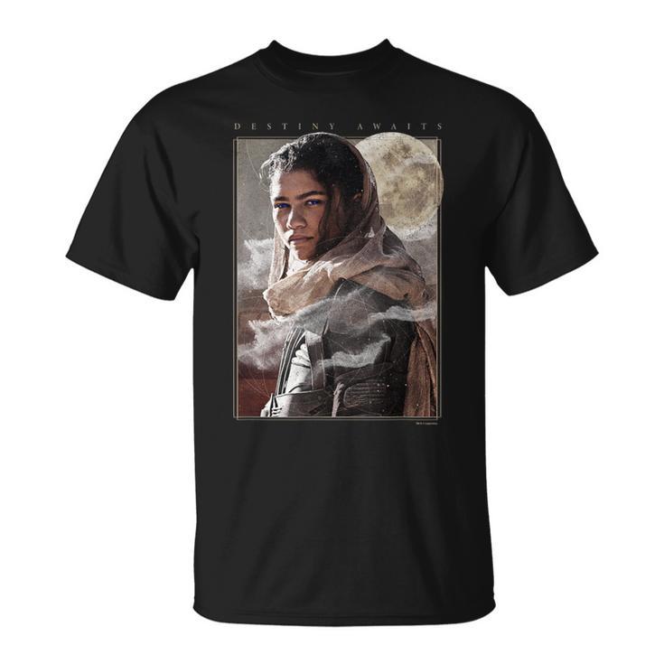 Dune Chani Destiny Awaits Portrait T-Shirt