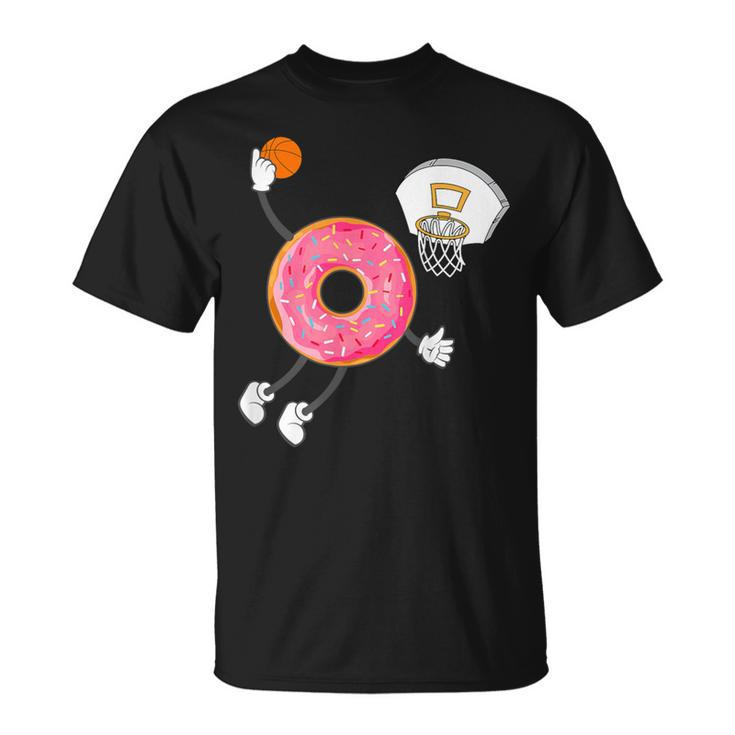 Dunking Donut Hole Food Champ T-Shirt