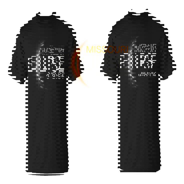 Eclipse 2024 Missouri Totality Eclipse Missouri Solar 2024 T-Shirt