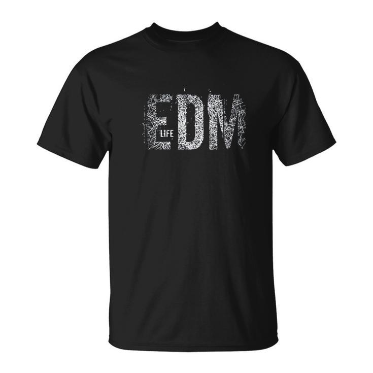 Edm Life Cool Electronic Music T Shirt Thegiftio UK