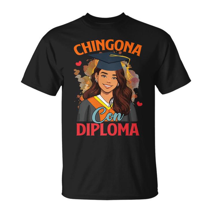 Educated Latina Graduation Day Grad Si Se Pudo Class Of 2024 T-Shirt